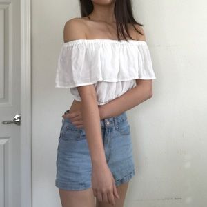 Ruffle Crop Top
